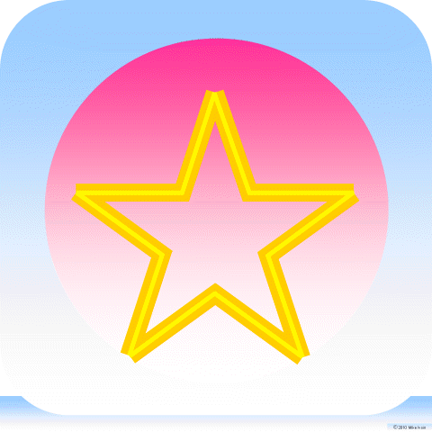 candy planet 5 point star