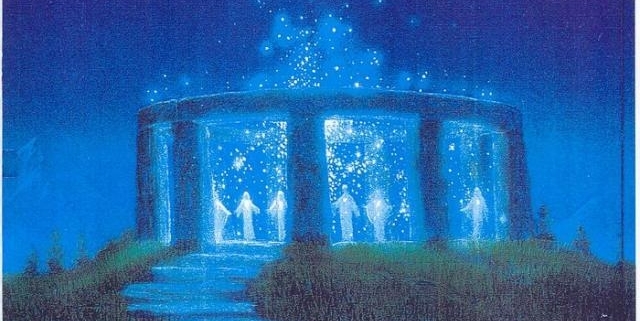 Artistic concept of Atlantis