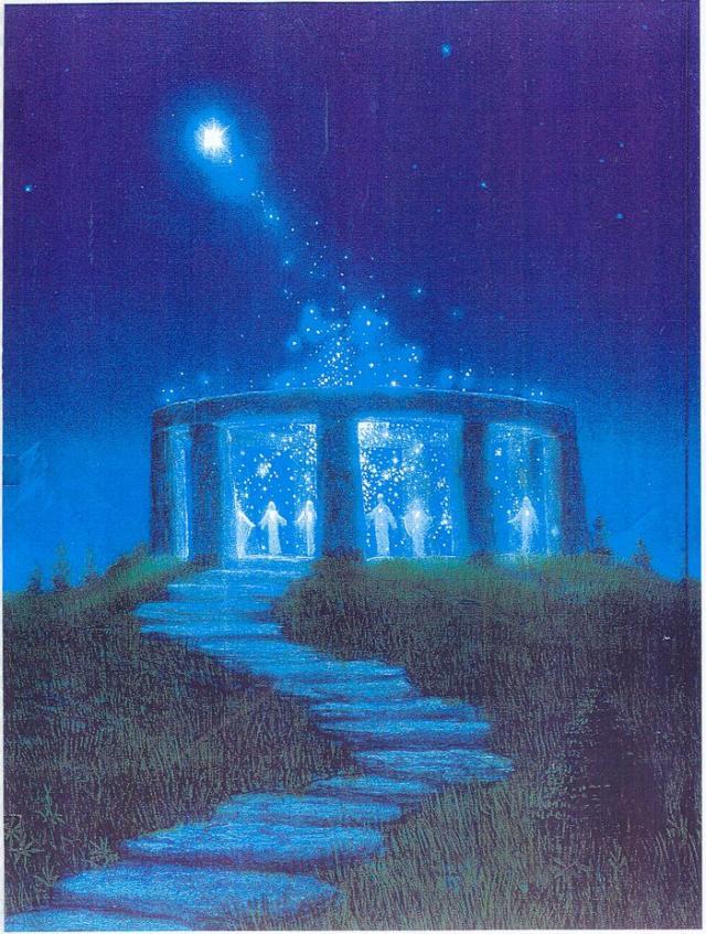 Artistic concept of Atlantis