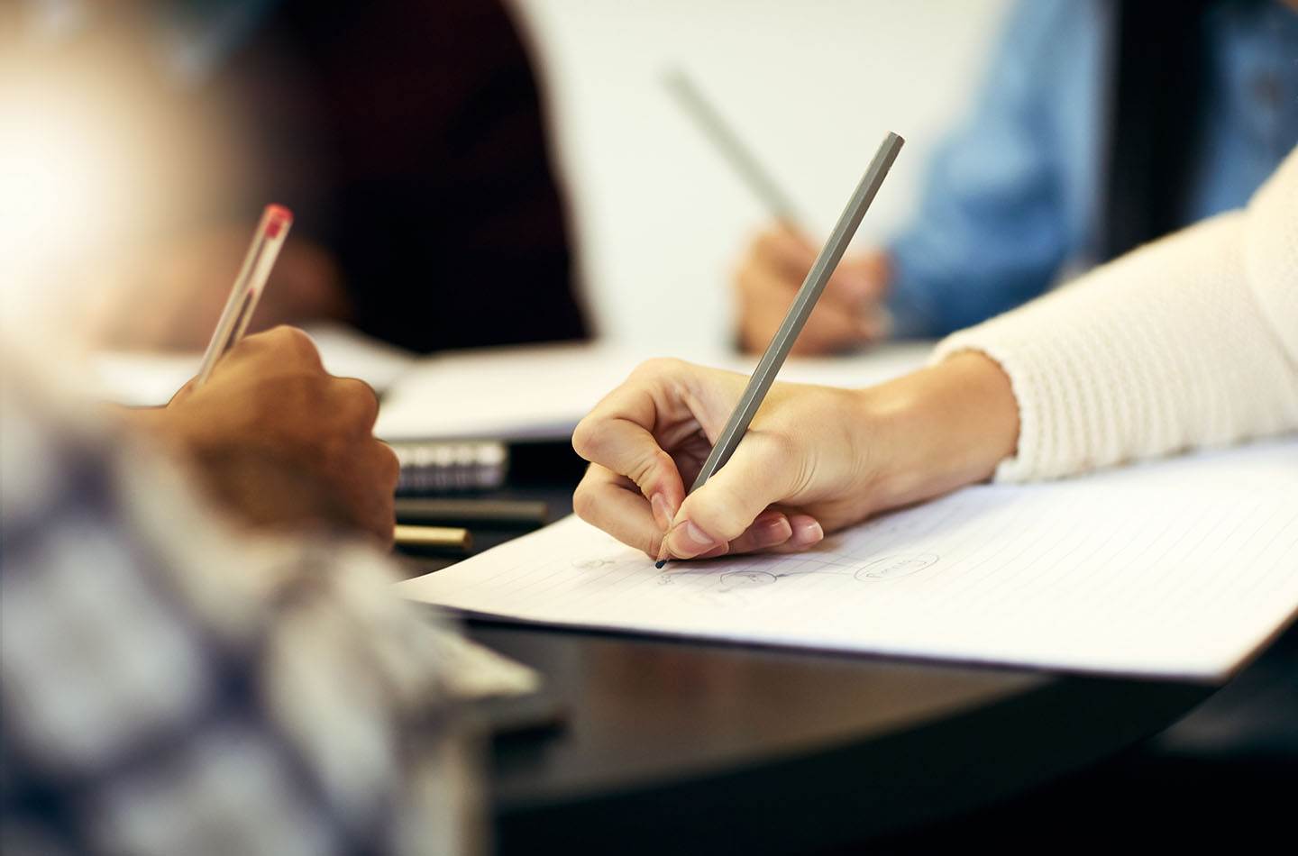 Students Contribution for The Education Law 7 hand writing