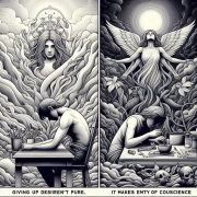 Renuntarea la dorinta nu te face pur. Te face gol de constiinta si pustiu 2