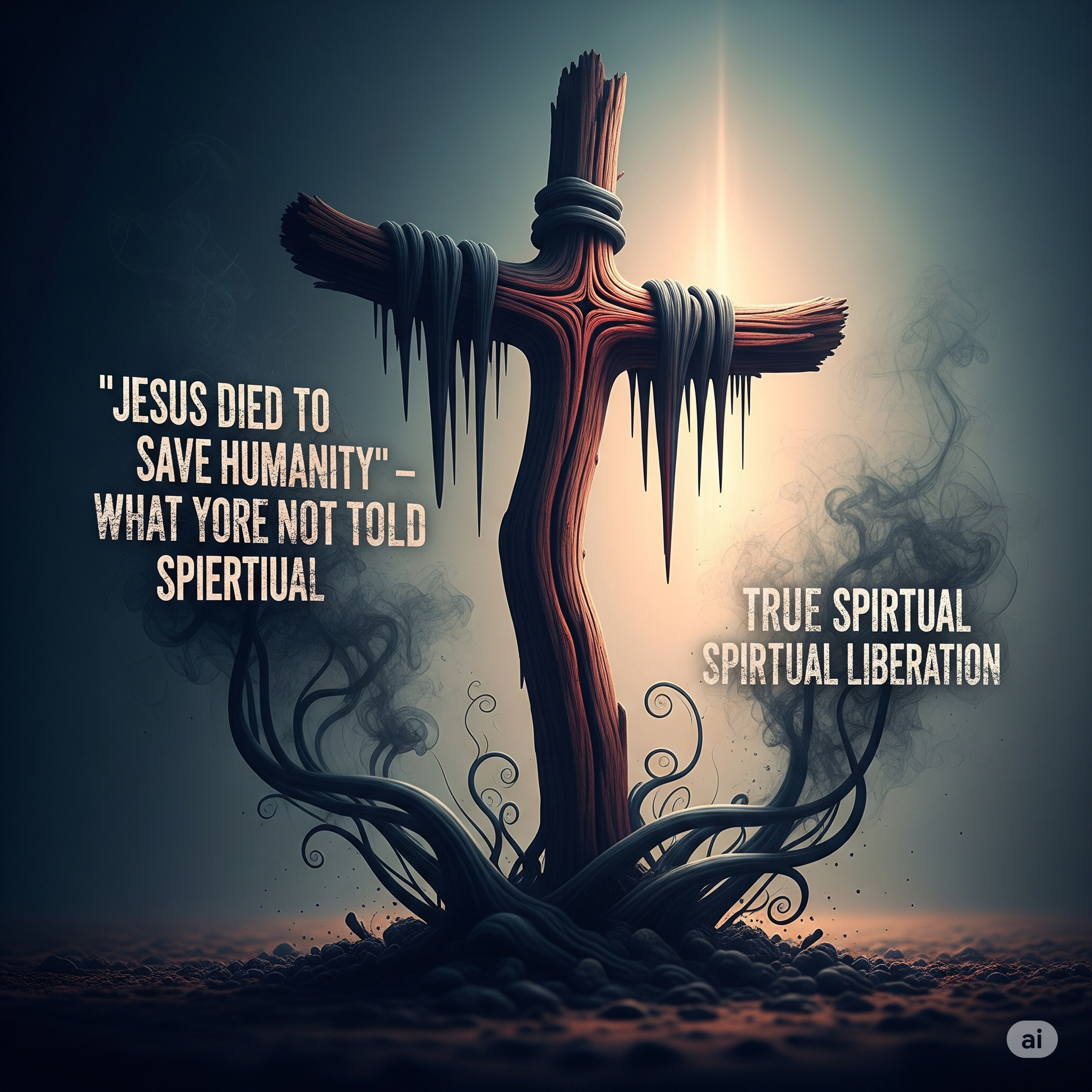 Distorsiunea Salvării prin Cruce: „Iisus a murit să salveze omenirea” – Ce nu ți se spune despre adevărata eliberare spirituală 19 1753223097750