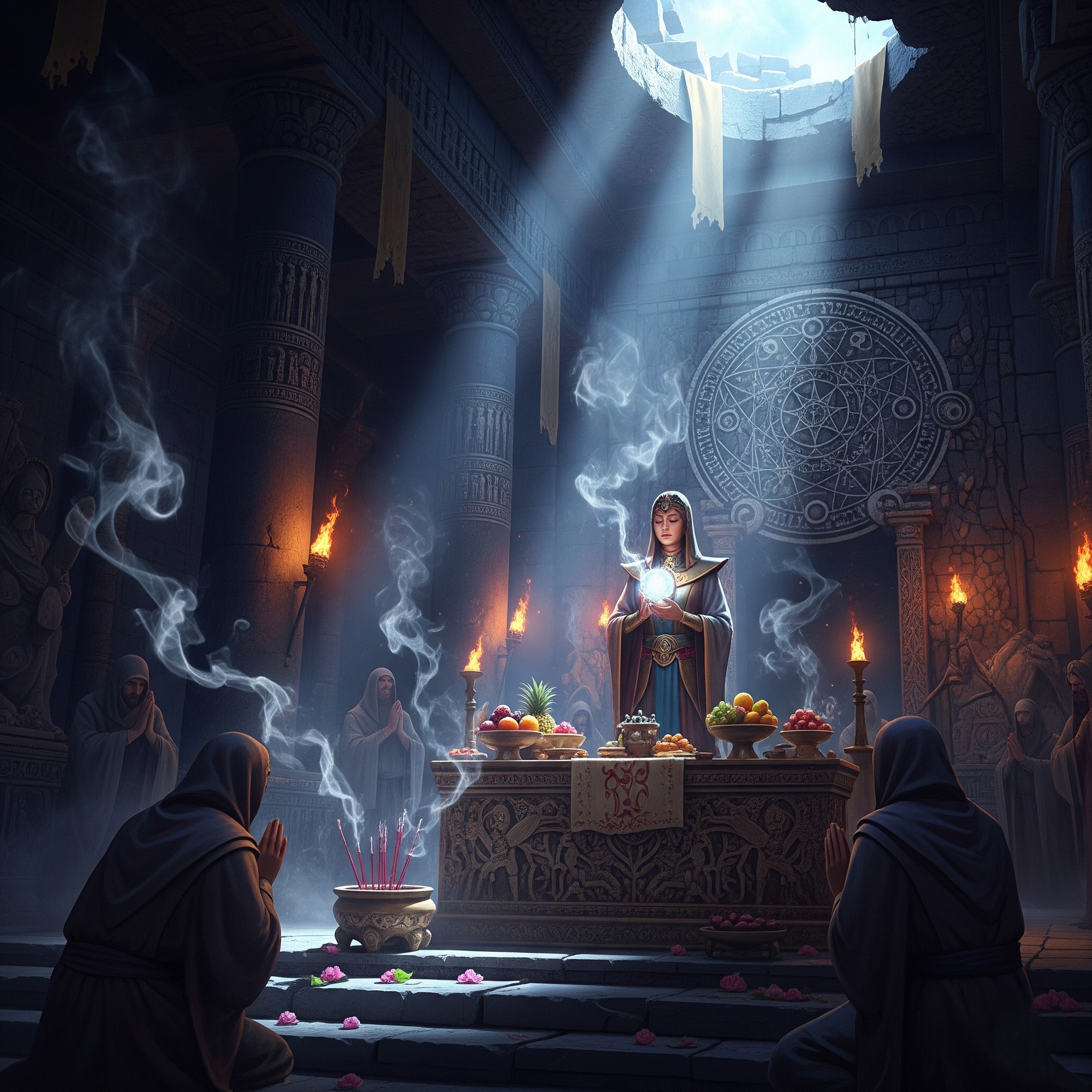 RITUALURI DE TEMPLU: O Călătorie În Lumea Misterelor Sacre 1 ritualuri de templu karanna