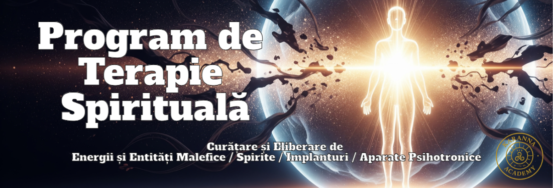 Program de Terapie Spirituală - Curățare și Eliberare de Energii și Entități Malefice / Spirite / Implanturi / Aparate Psihotronice - ACCES 4 Lecții / Lună 9 Terapie Spirituala1