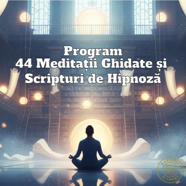 Program 44 de Meditatii Ghidate Online si Scripturi de Hipnoza